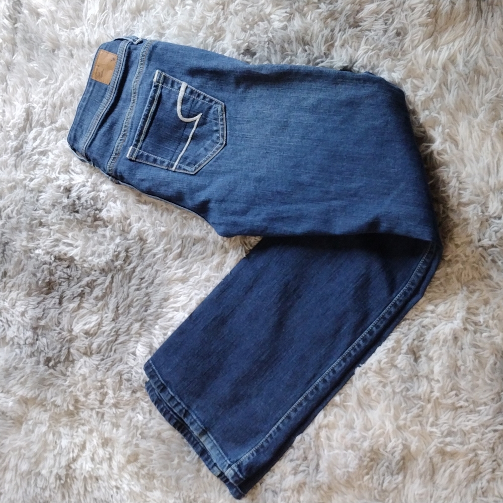 American eagle stretch original boot women's size 4 jeans